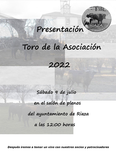 Presentacion Toro de la Asociación 2022