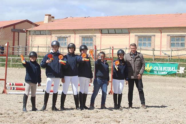 Buena actuac��n de nusestros Riazanos en la cuarta jornada de la Liga Inter Clubes de Salto 2022/2023,