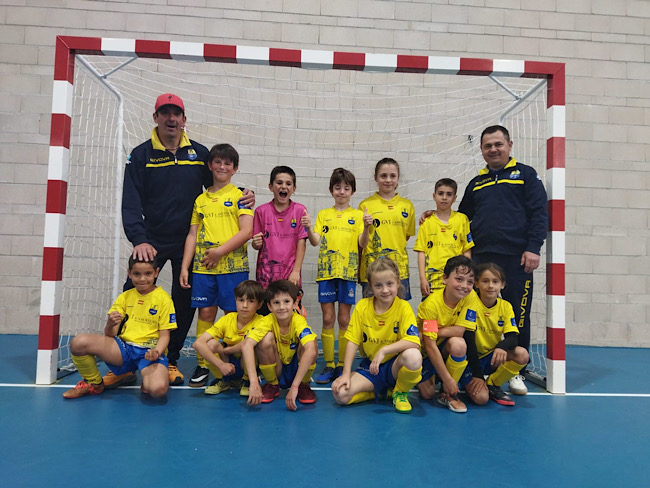 Equipo Benjam�n (1� Divisi�n F�tbol Sala) Campeones de Liga 22-23