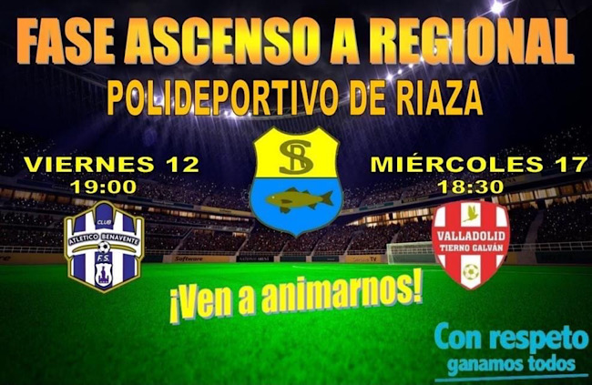 Sporting <h3 class='enlacePalabraNoticia'>Riazano</h3> Benjam�n en Fase de Ascenso a Regional