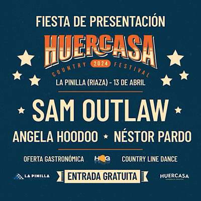 Fiesta Presentacion Huercasa Country Festival 2024