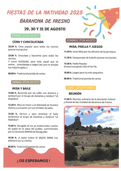 Fiestas de Barahona de Fresno